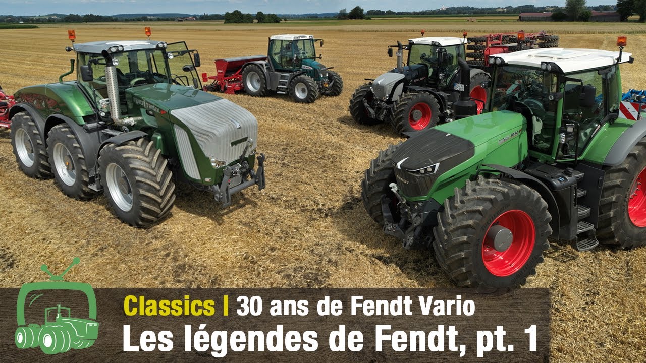 Les Légendes, pt. 1: Fendt 828 Evo & Fendt 926 Favorit Vario | Les tracteurs Fendt Vario ont 30 ans