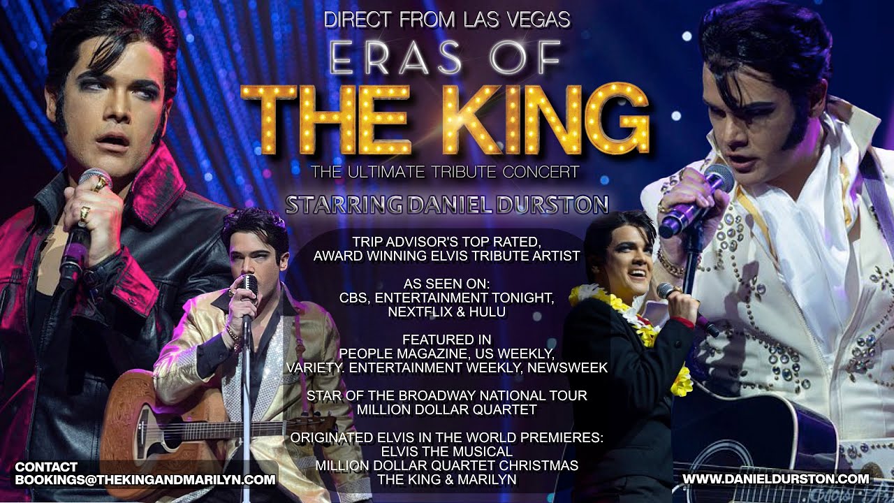 Daniel Durston 2024 &ldquo;Best of Las Vegas&rdquo; Runner-Up Elvis Tribute Artist live at The Westgate.