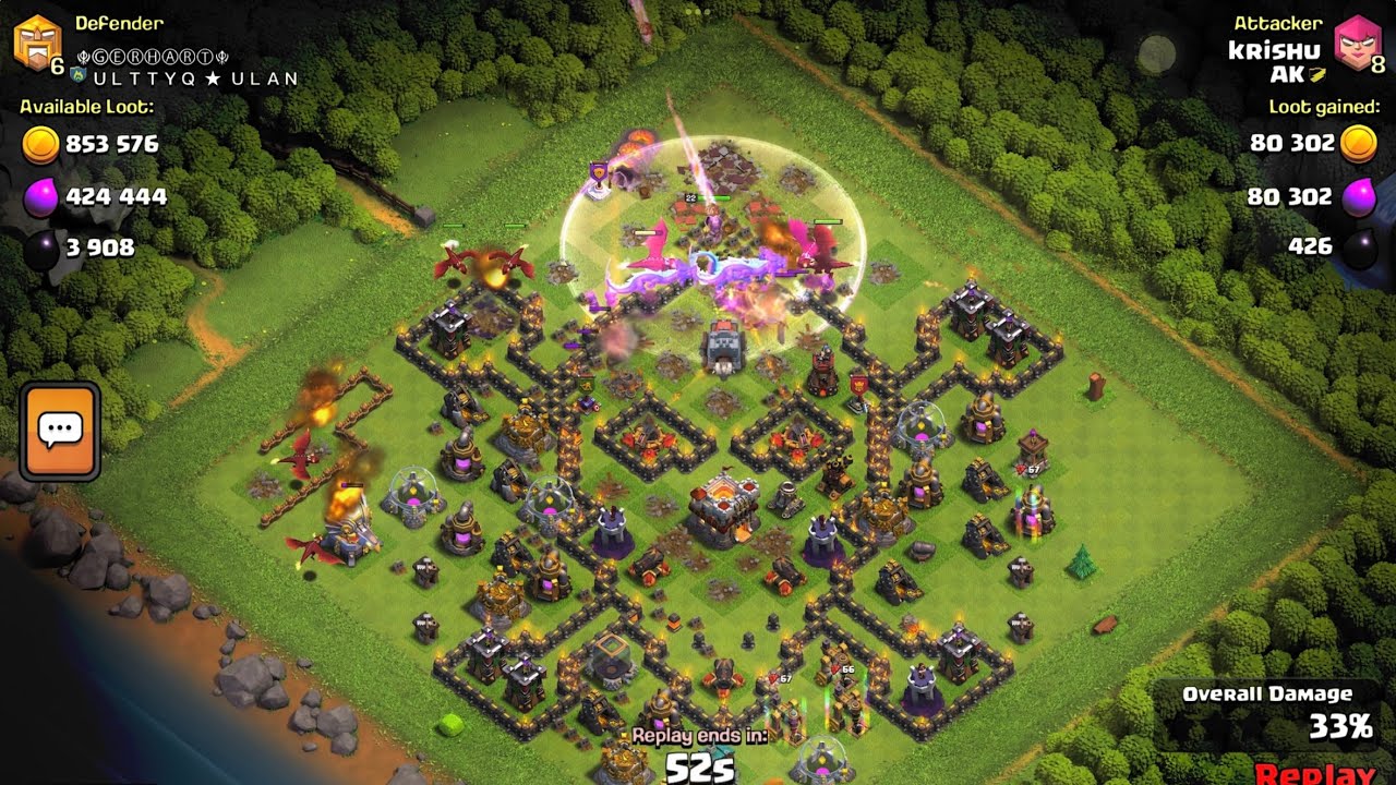 900K+ GOLD LOOT! 😱 Insane TH11 3-Star Destruction! #coc #video