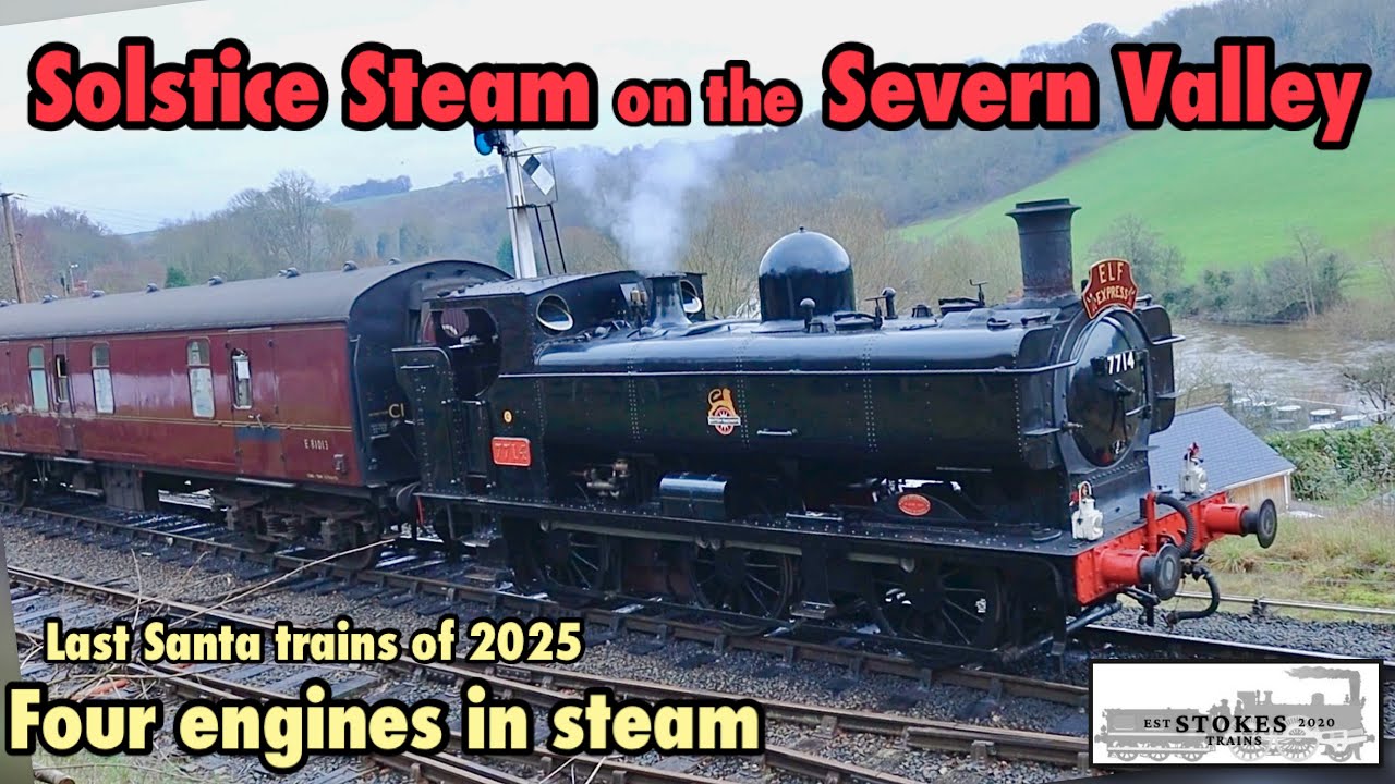 Solstice Steam on the Severn Valley