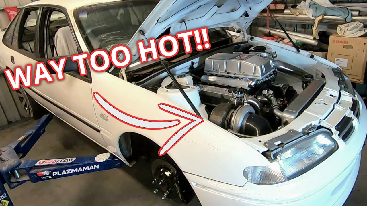 This turbo kit is BURNING THE CAR!! Time for some HEAT MANAGEMENT  |  [The Bunky BT1] - Ep13.