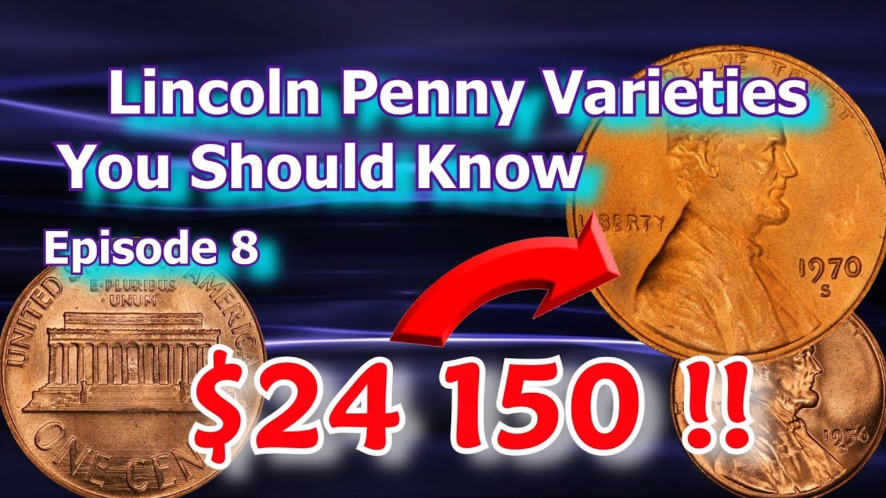 Lincoln Penny Varieties You Should Know Ep.8 1960, 1956, 1970 - and what they may be worth
