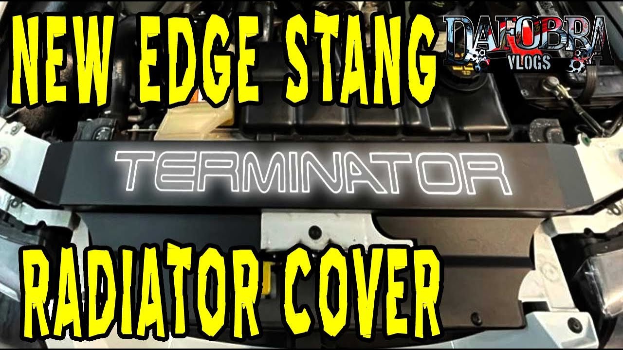 SVT Terminator Radiator Cover - A Custom Touch for Any New Edge Mustang Harpell Auto Fab