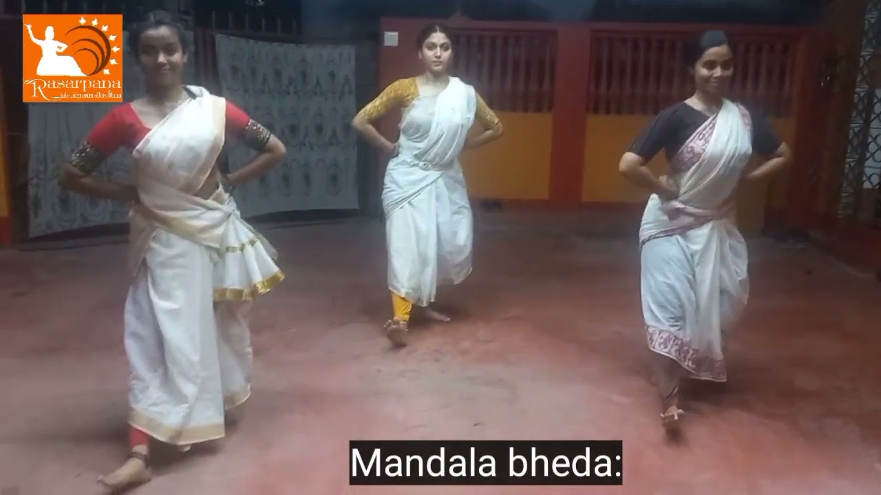 'Mandala Bheda' feet designs from Abhinayadarpana text by Nandikeswara