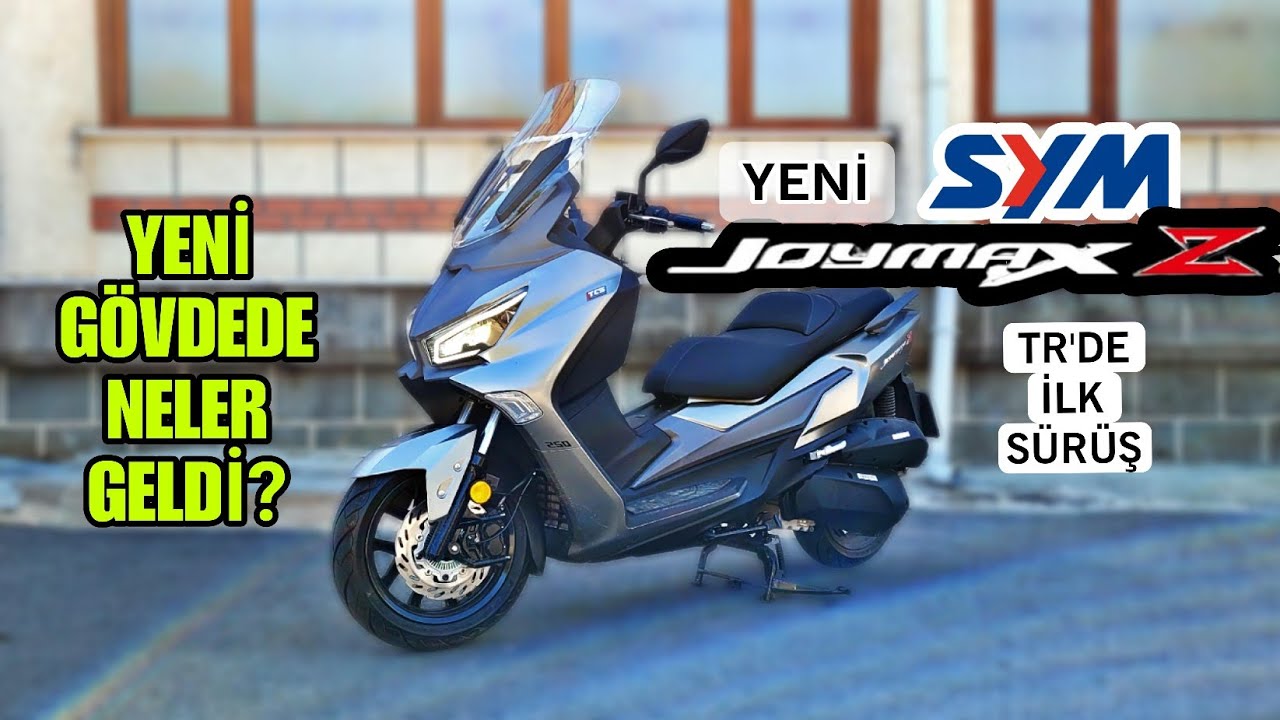 Daha Güçlü Daha Teknolojik | 2025 Sym Joymax Z | Motosiklet Vizyonu 