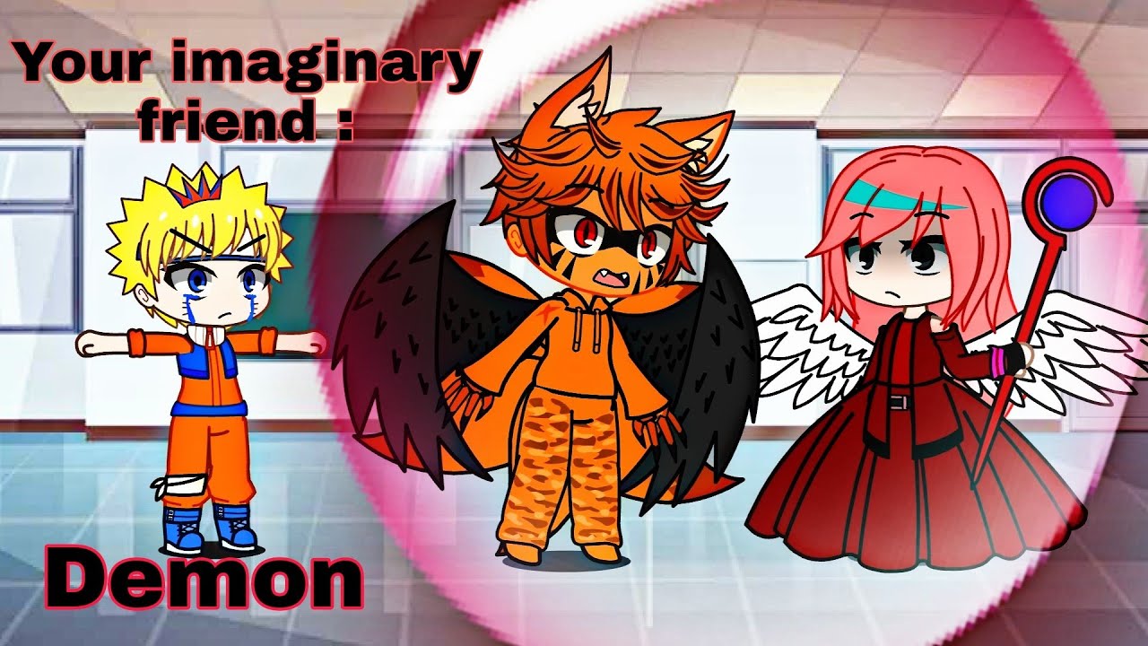Imaginary Friend ♥️|| meme || Naruto and Kurama || Gacha life