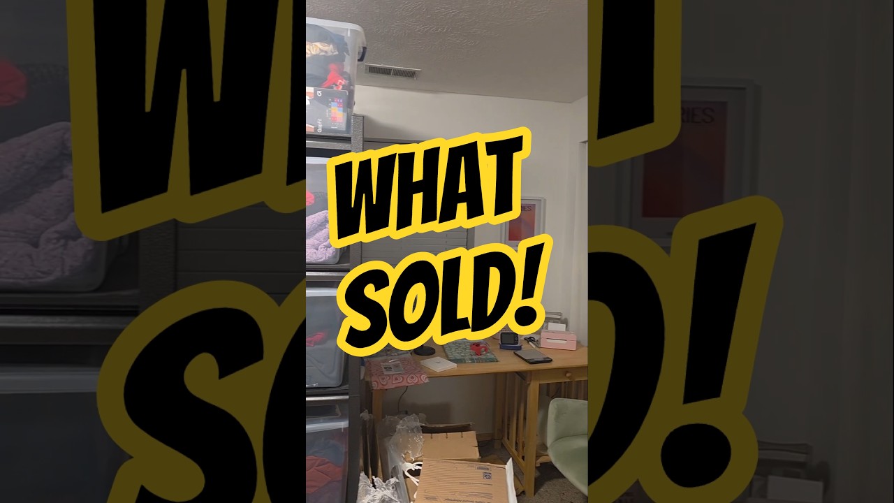 EBAY SALES FINALLY! #reseller #ebayseller #ebayreseller #poshmarkseller #sidehustle #whatsold