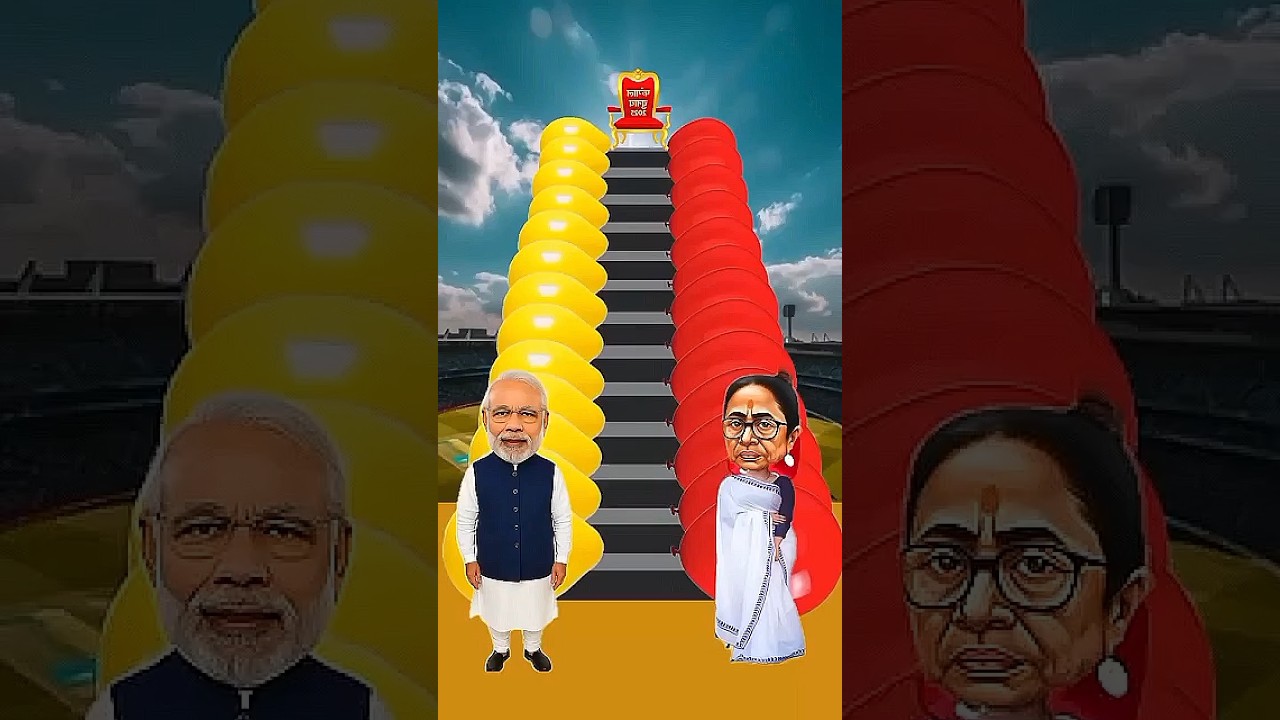 Modi vs Mamata Didi Chunao #viral#modi #mamatabanerjee #shorts