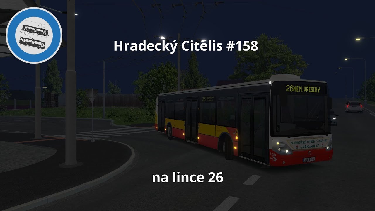SIMT I Hradecký Irisbus Citelis #158 na lince 26