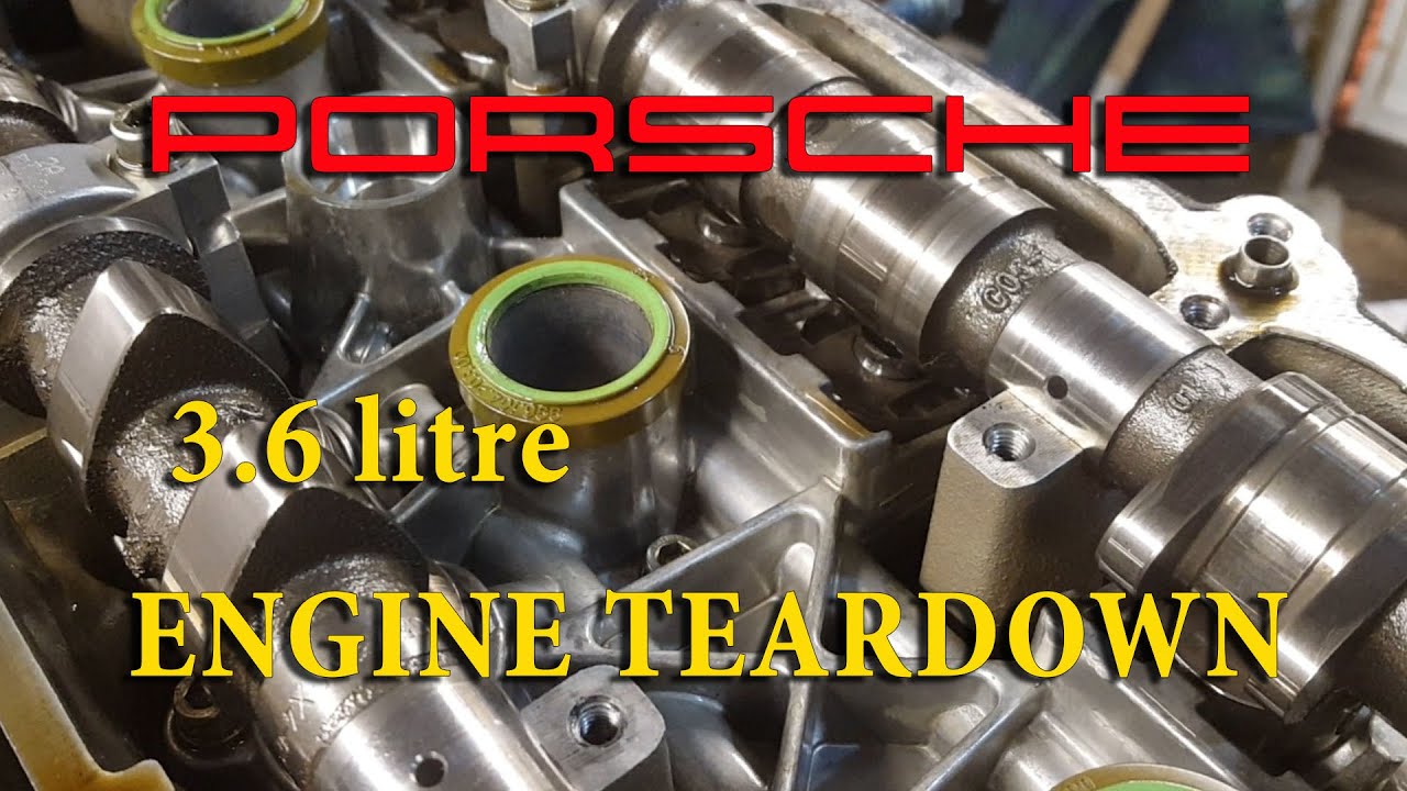 Porsche 996 (911) Engine teardown