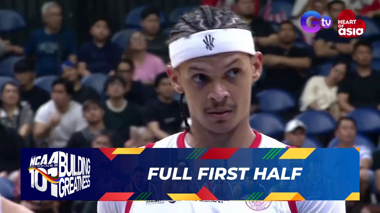 FULL FIRST HALF - San Beda Red Lions vs Benilde Blazers | NCAA Season 101 Semifinals