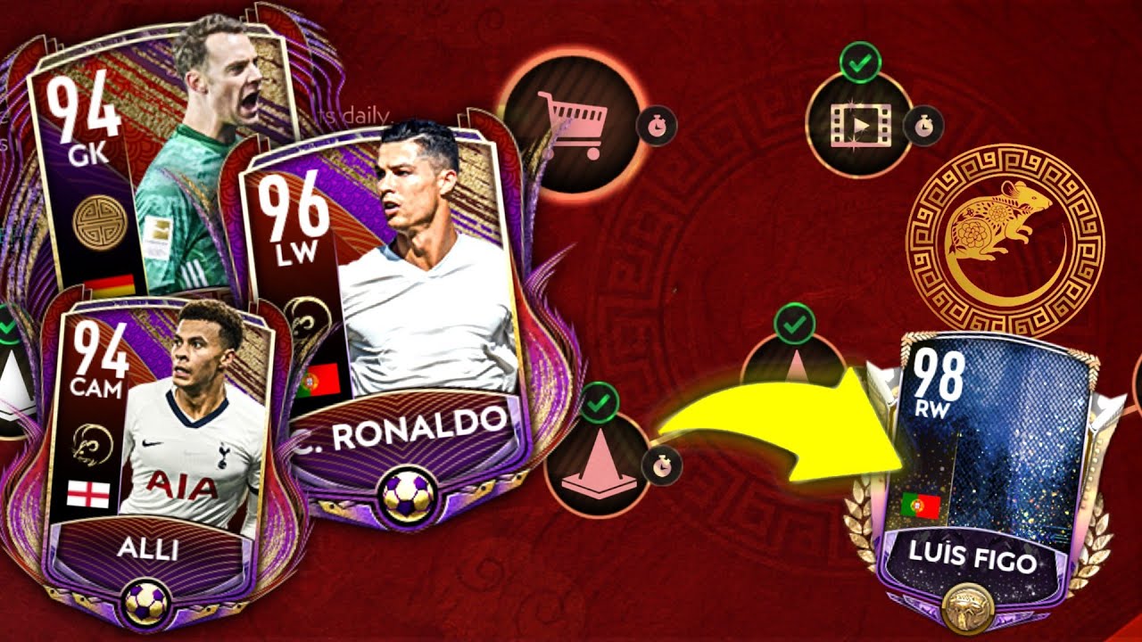 96 OVR Lunar New Year Ronaldo in FIFA Mobile 20 - LNY Is here!!