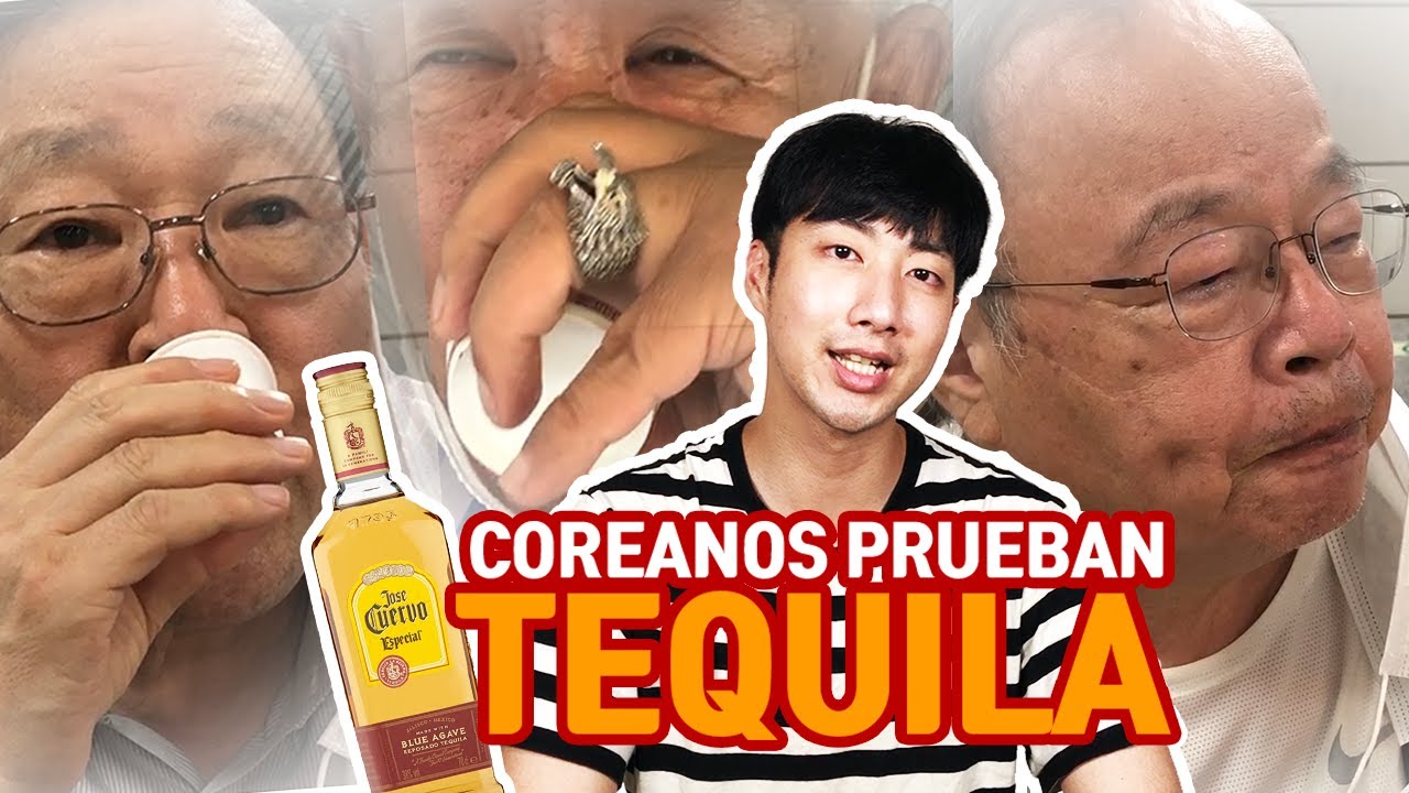 SEÑORES COREANOS PRUEBAN TEQUILA POR PRIMERA VEZ