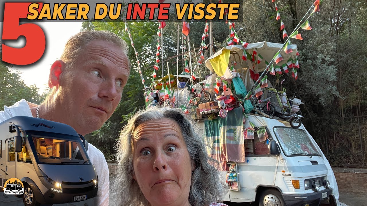 övernatta med husbil i centrala Rom? 🚐