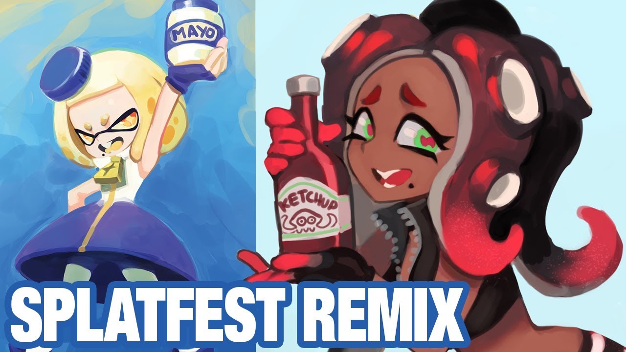 Splatoon 2 Remix ► Dj CUTMAN ▸ Color Pulse (Off The Hook Splatfest Theme Song) ▸ GameChops
