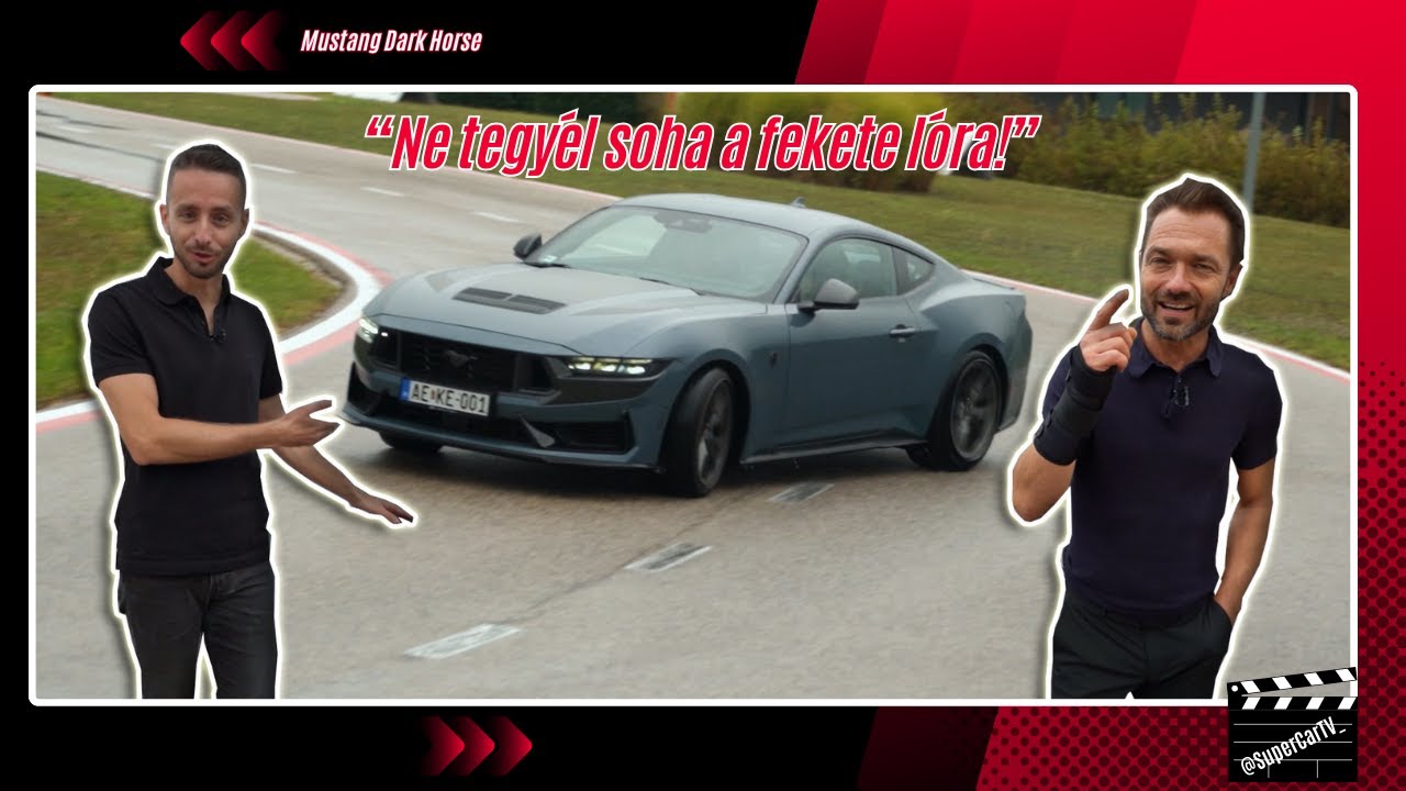 Ilyen Mustang még nem volt! - Ford Mustang Dark Horse teszt