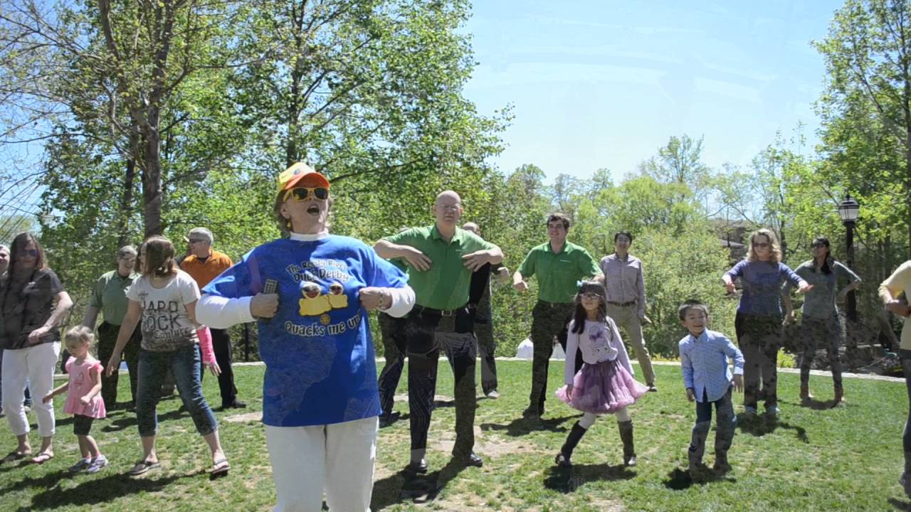 Reedy River Duck Derby Duck Strut!