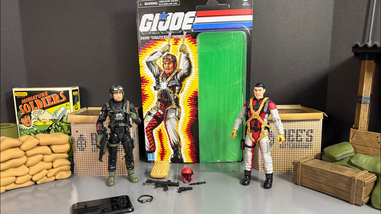 GIJoe Classified Retro Cardback Crazy Legs