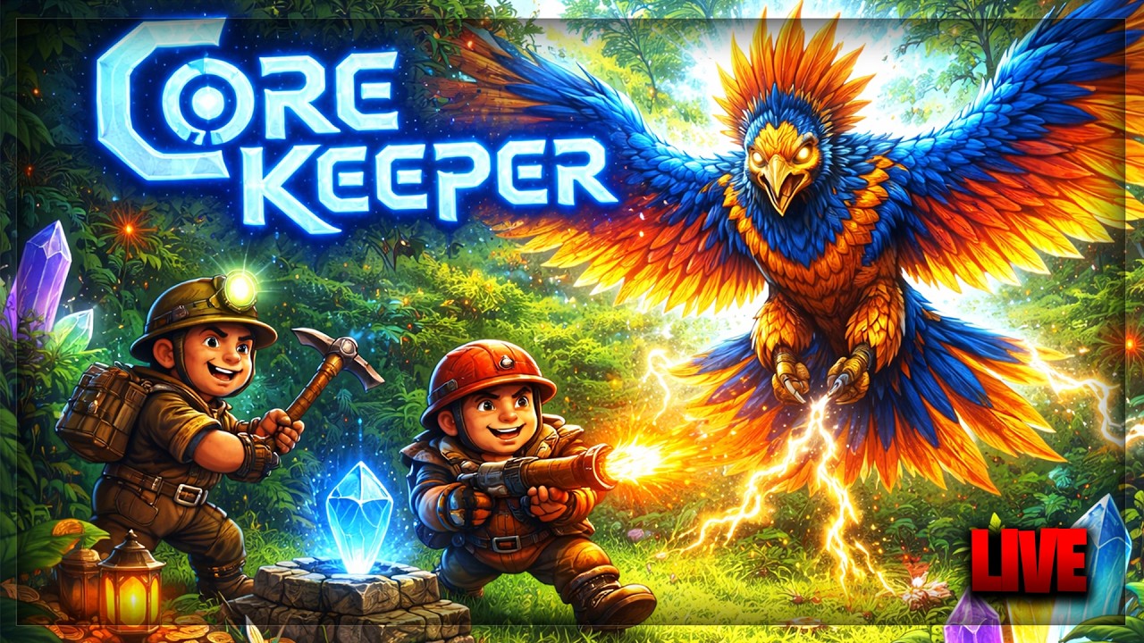 🔴 Core Keeper 1.2 Update 🔴 | Void & Voltage | Handcam