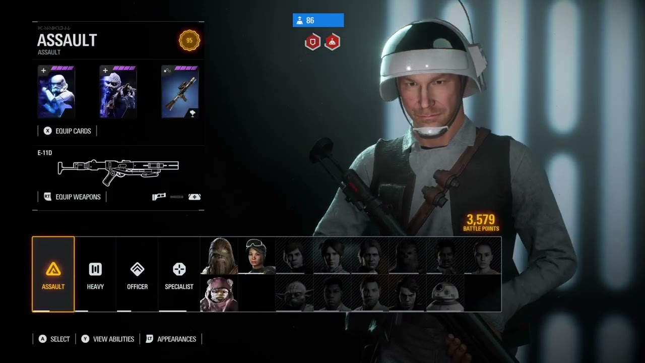Star Wars Battlefront 2: Galactic Assault gameplay.