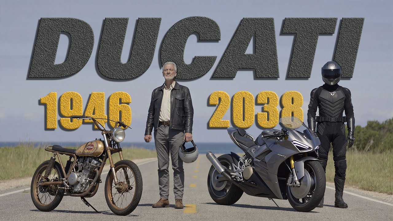 Ducati Bike Evolution 1946-2038 | Ducati Monster to Superbikes