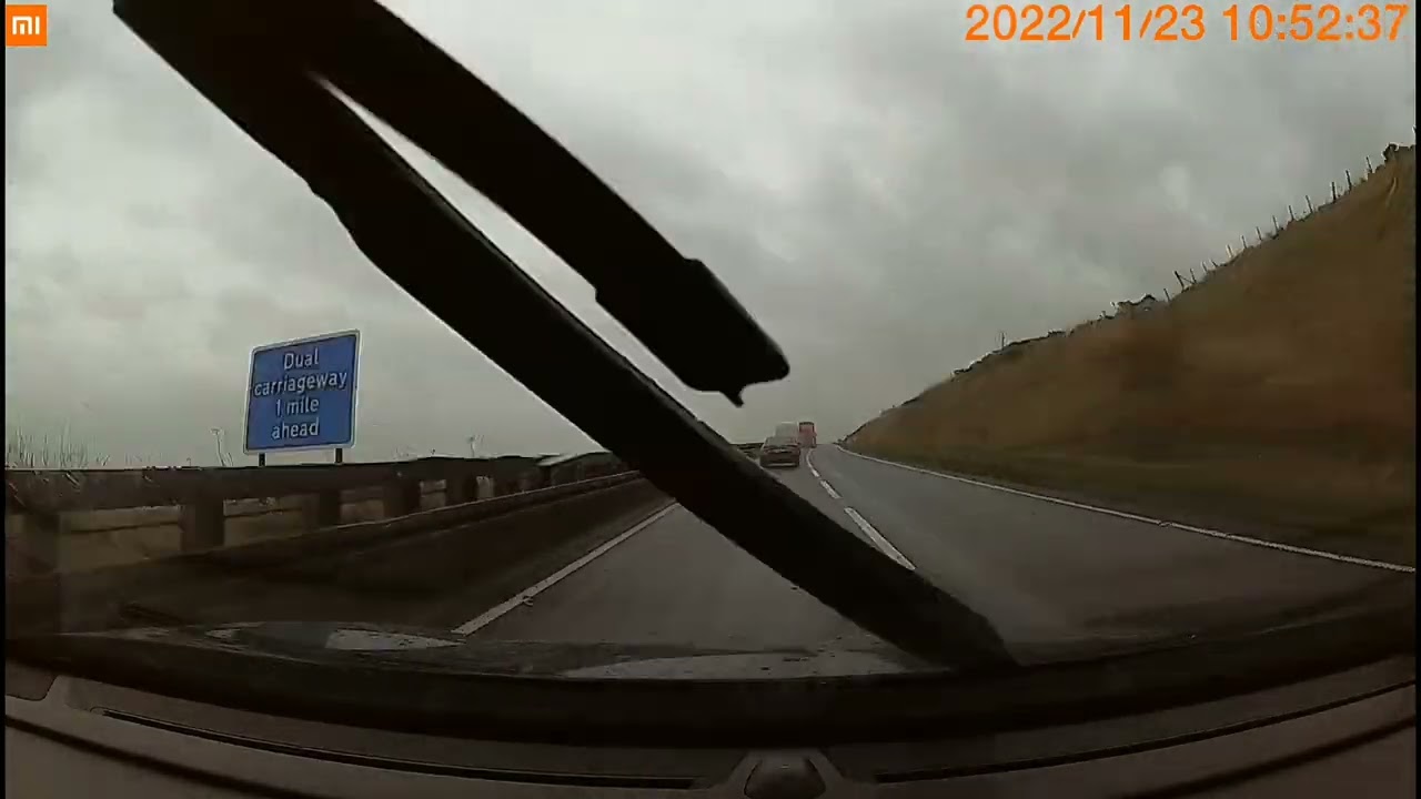 Driving in UK | Edinburgh, Newcastle, Sheffield  | Nov 22 | KIA Niro | Road A1, A1(M)