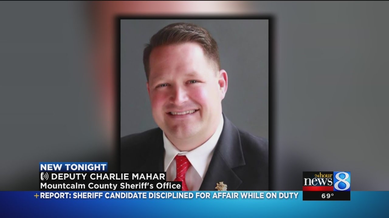 Report: Sheriff candidate disciplined for affair while on duty