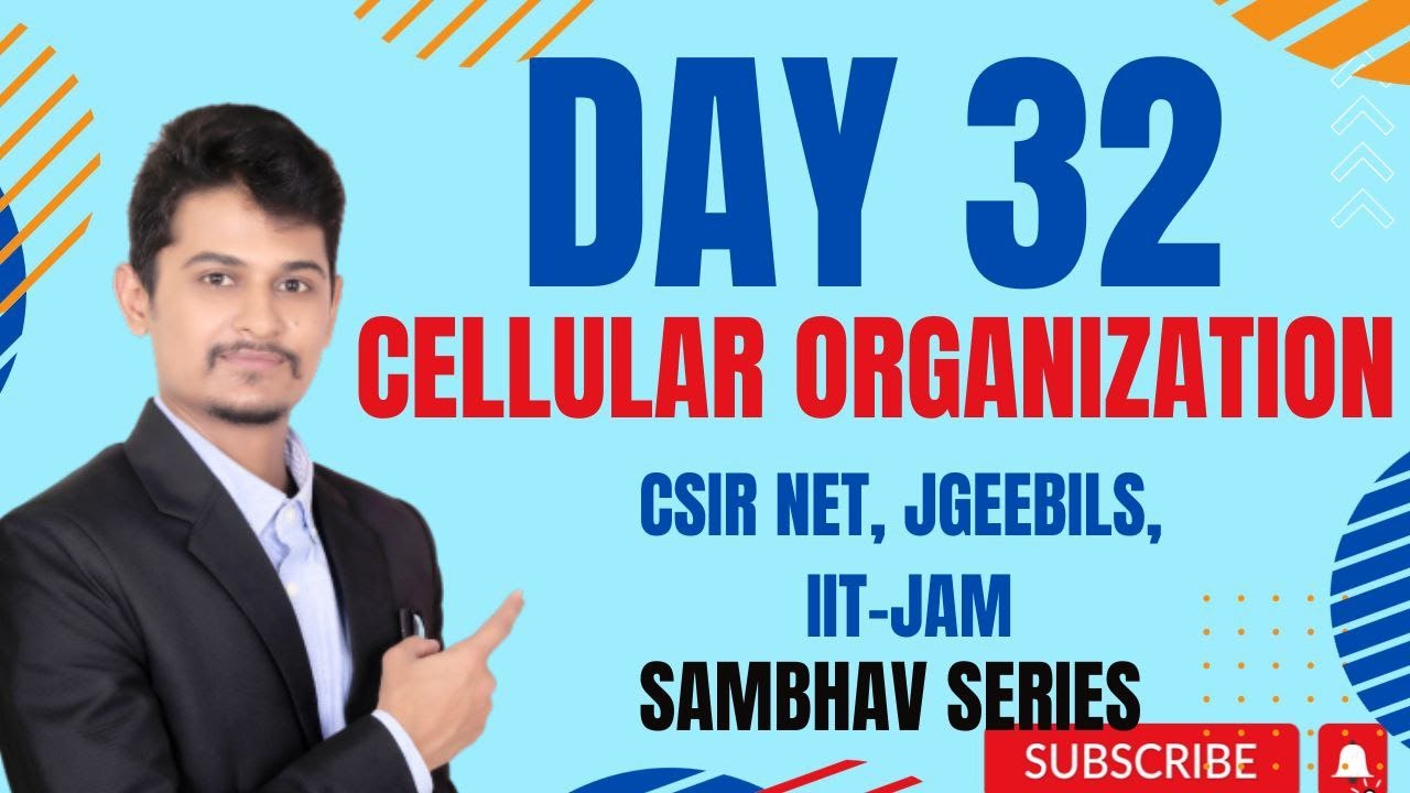 CSIR NET FREE COURSE | CELL BIOLOGY |DAY 32|SAMBHAV SERIES| |JGEEBILS| |IIT-JAM| |DETOX BIOLOGY|