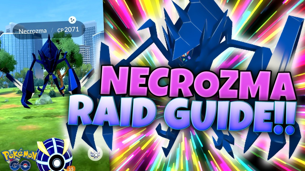 DEFEAT THIS BOSS EASILY!!  Pok&eacute;mon GO Necrozma Raid Guide!