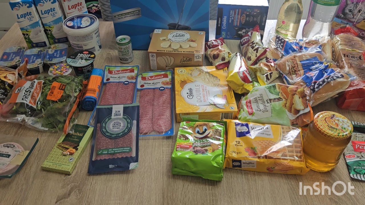 Cumpărături săptămânale din Lidl cu preturile afișate/Haul Jumbo