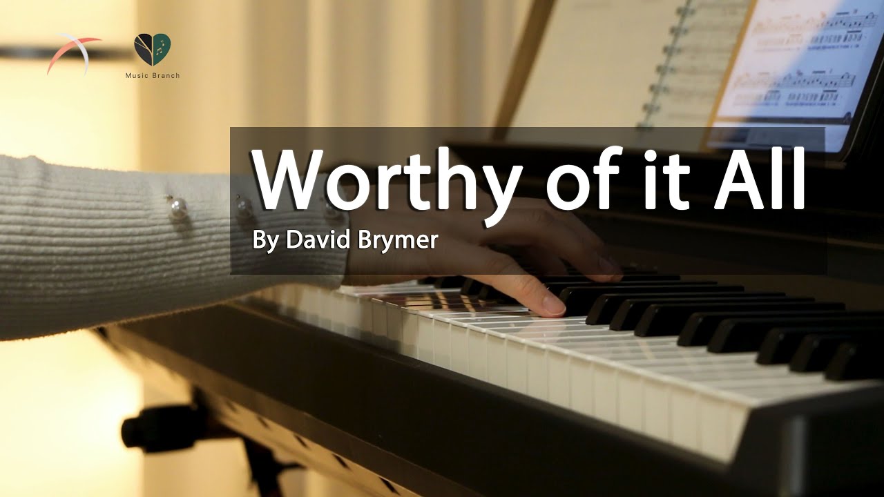 Worthy of it All 주는 존귀하신 분