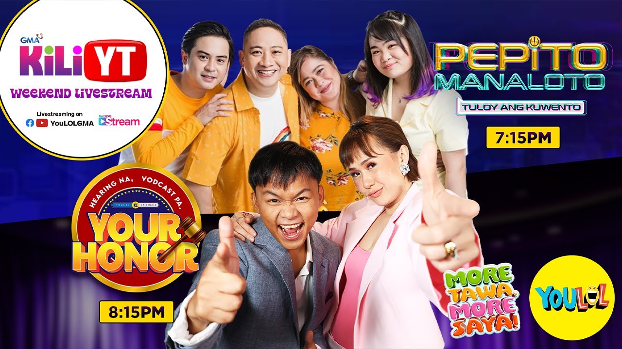 KiliYT: January 10, 2026 (LIVE) | Pepito Manaloto, Your Honor | Kapuso Stream