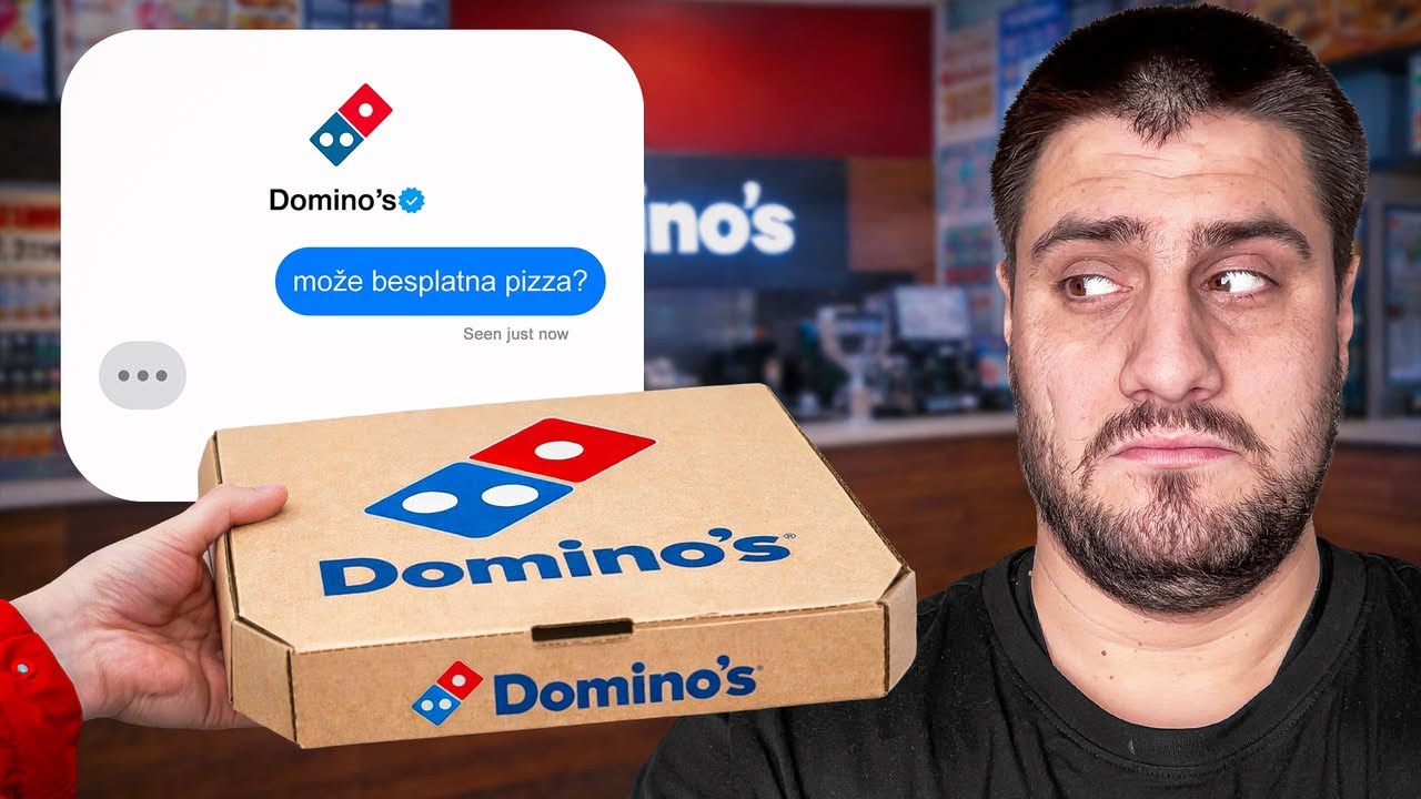7 Dana jedem BESPLATNO i Dobio sam PIZZU !