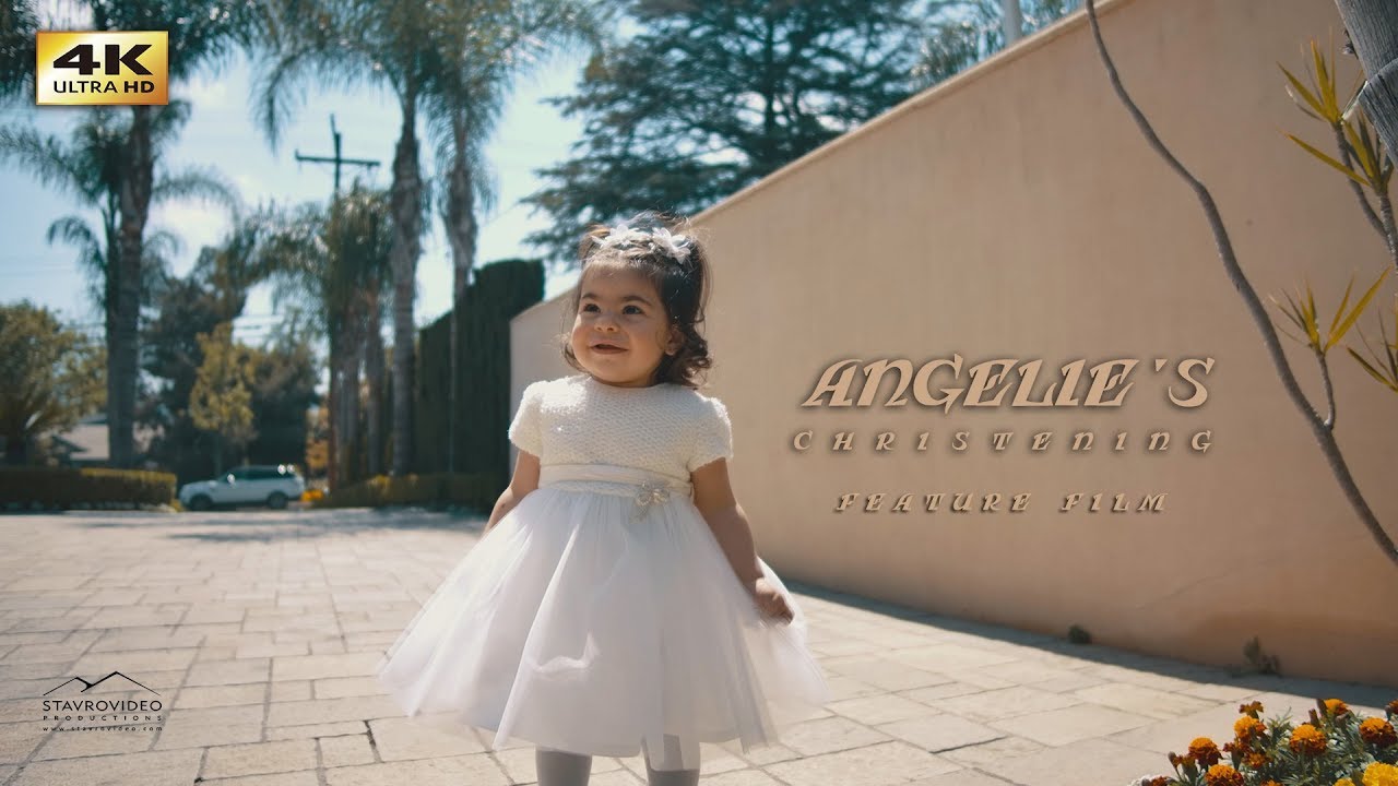 Angelie's 4K UHD Christening in Anoush LA Banquets 1hour version