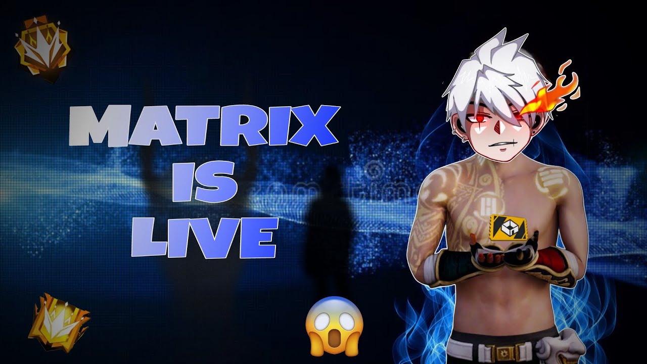 Matrix is live now| freefire live streaming|| full fun || freefire india coming soon 💀