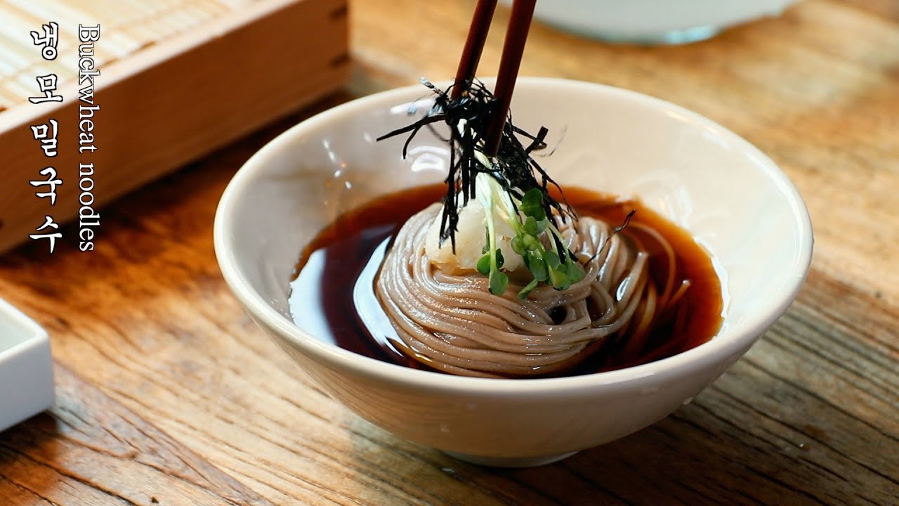 냉모밀국수 만들기 감칠맛 폭발 비법 레시피 이젠 집에서 해드세요