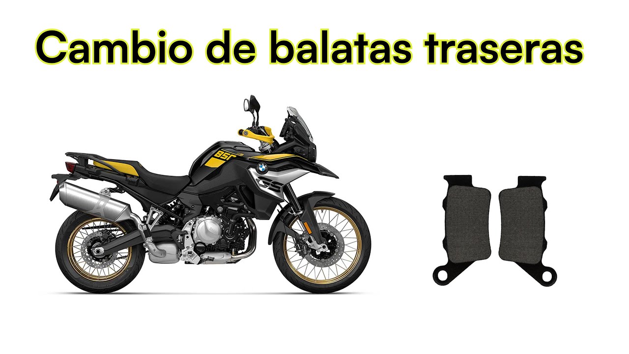 Cambio de balatas BMW F850GS