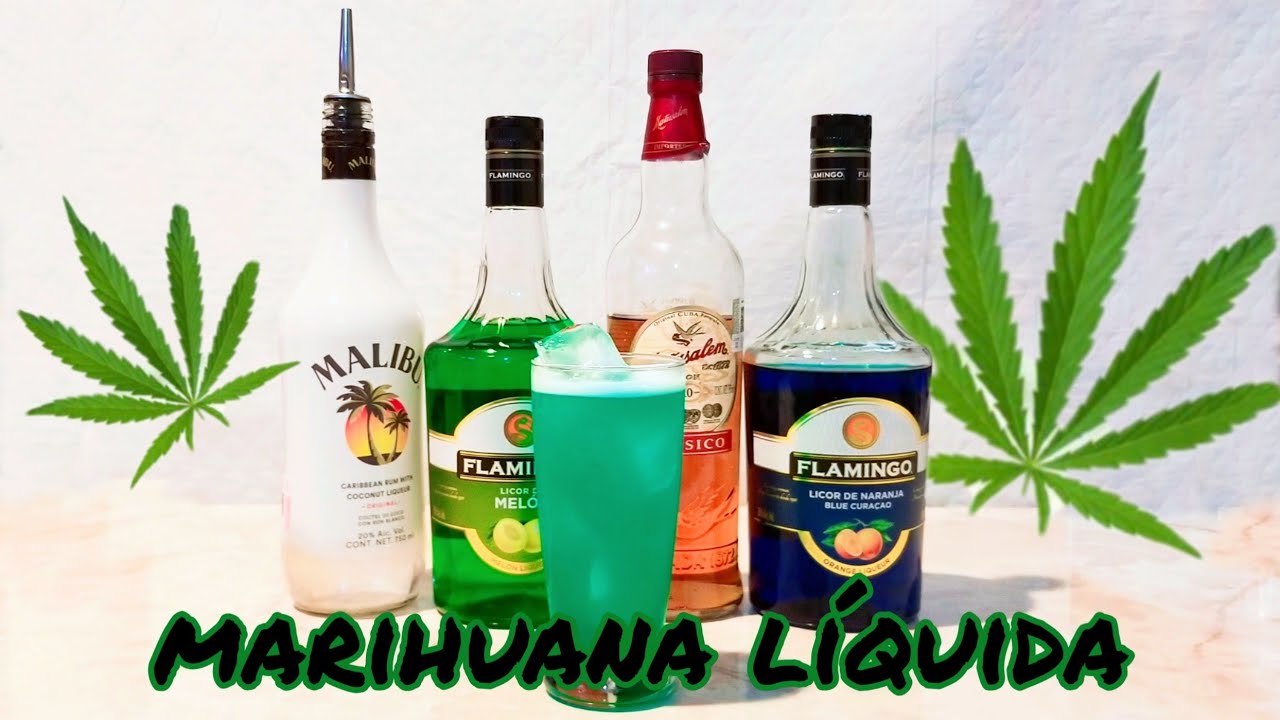 MARIHUANA LIQUIDA - waldo's bar cocktail🍹