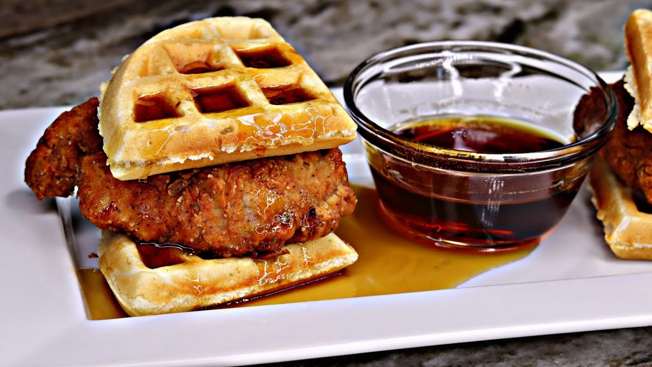 Buttermilk Chicken & Waffles Sliders Recipe