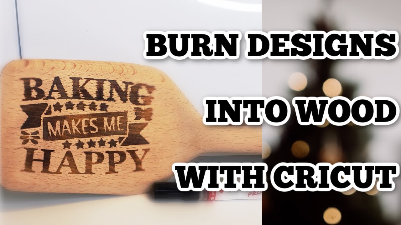 Выжигание изображений и рисунков на дереве с помощью Cricut — выжигание по дереву — руководство C...