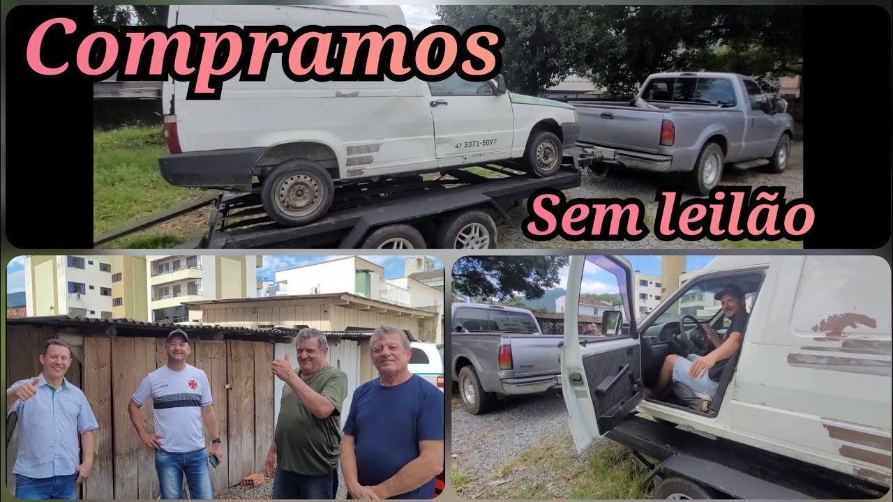 Compramos uma Fiorino sem Leilão, de Particular, veja o resgate