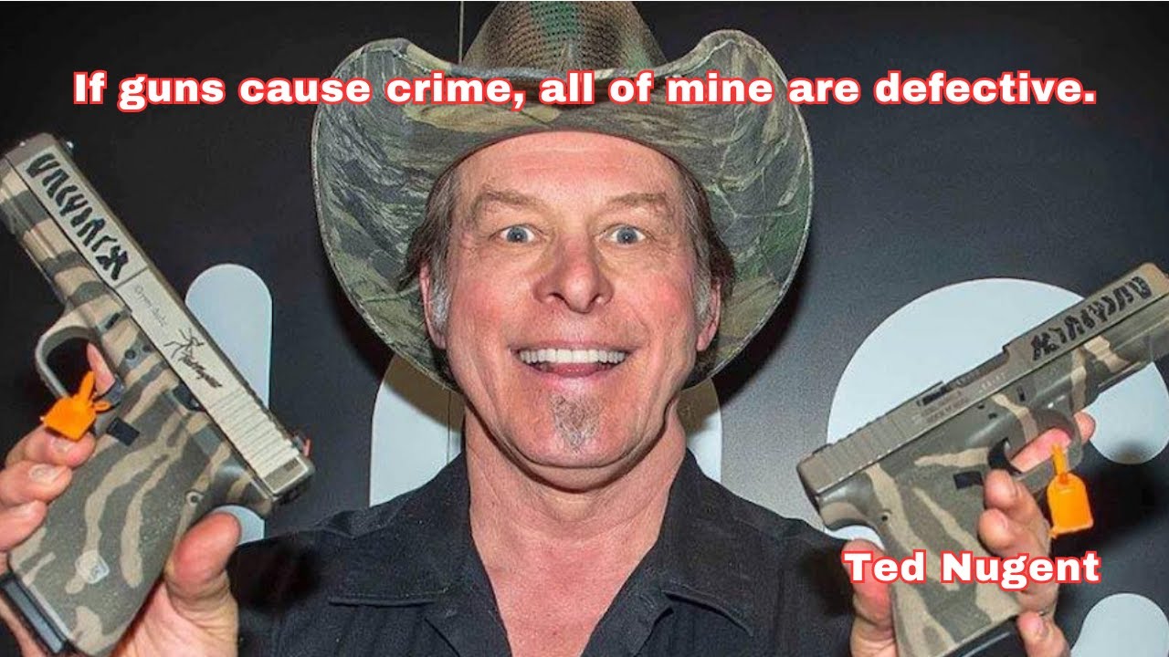 Ted Nugent Gives His Thoughts On Gun Control