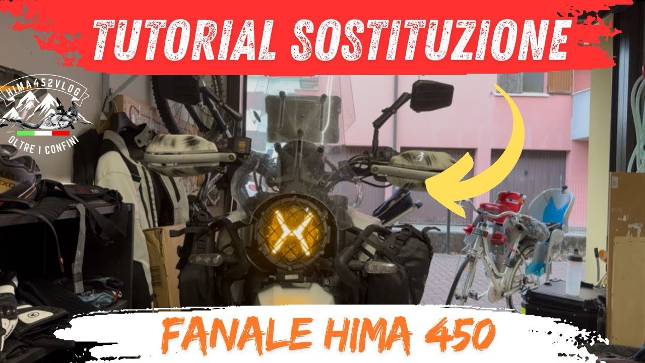 🛠️TUTORIAL cambio fanale + cablaggio RE HIMALAYAN 450🔥 ❗️- ho messo un faro cazzuto 😎💥| Hima452Vlog￼