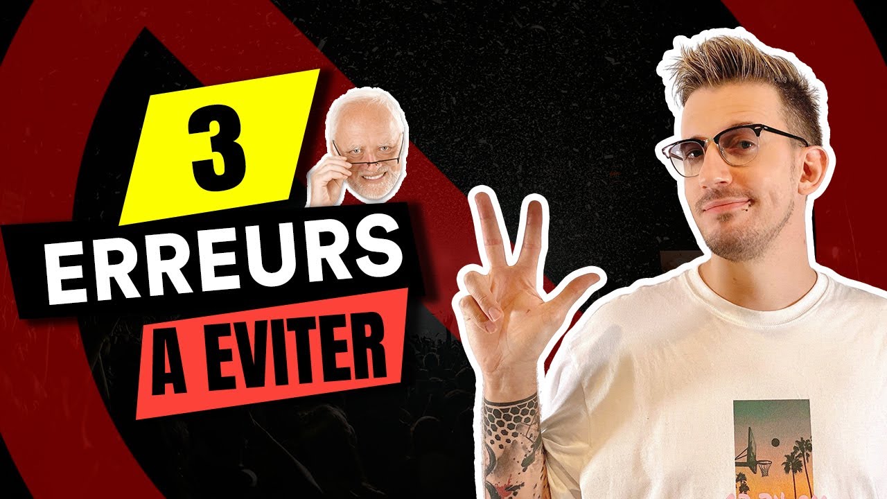 3 Erreurs à ÉVITER dans votre Carrière Musicale