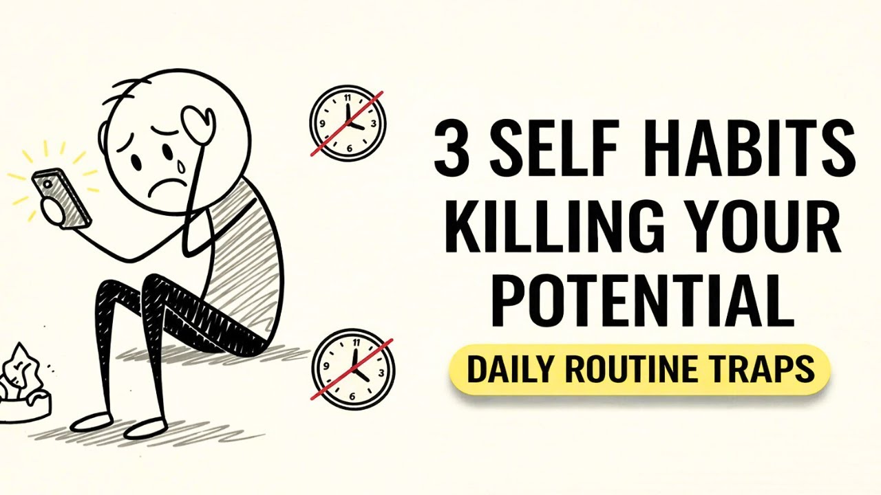 3 Self-Sabotaging Habits Killing Your Potential (You're Doing #2 Right Now)