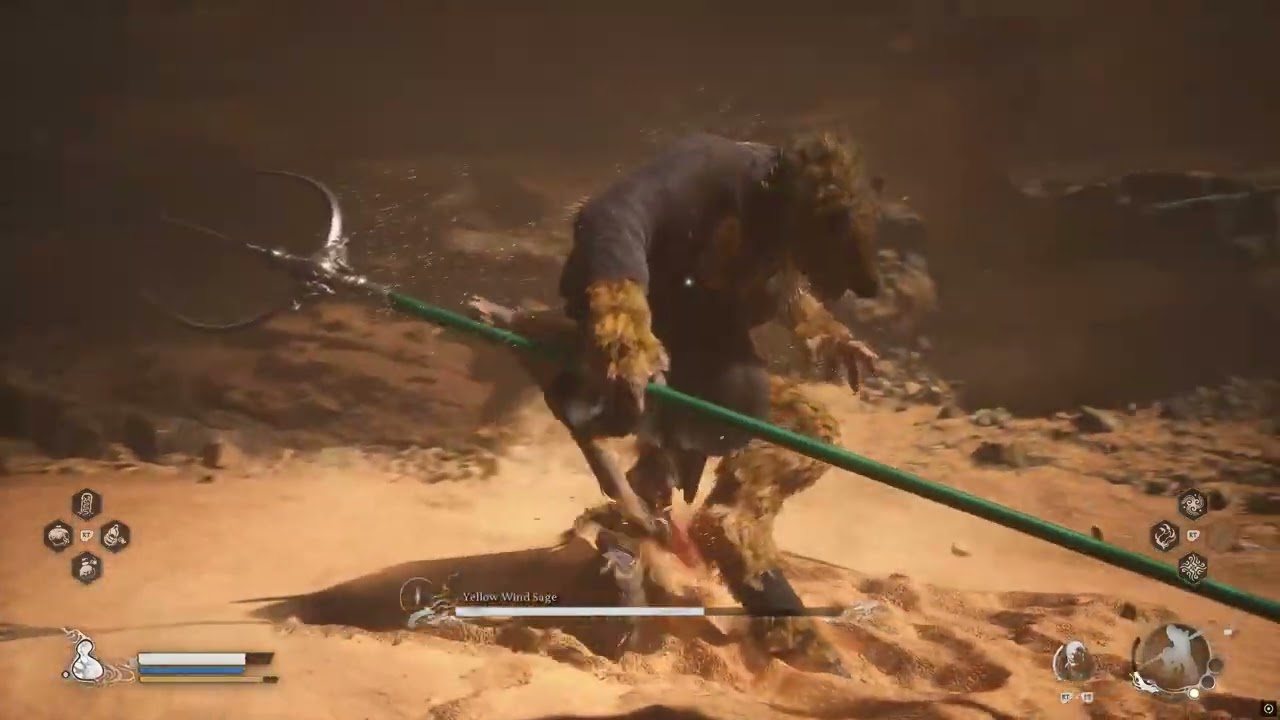 Black Myth  Wukong, Yellow Wind Sage boss fight