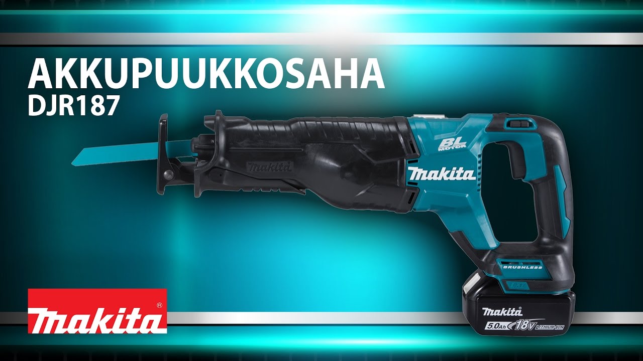 Makita akkupuukkosaha DJR187