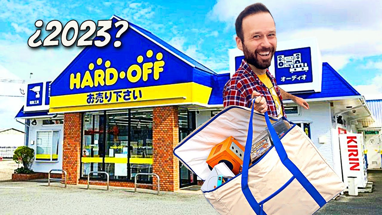 Es ESTA la MEJOR tienda de VIDEOJUEGOS de JAPON?? | Hard Off