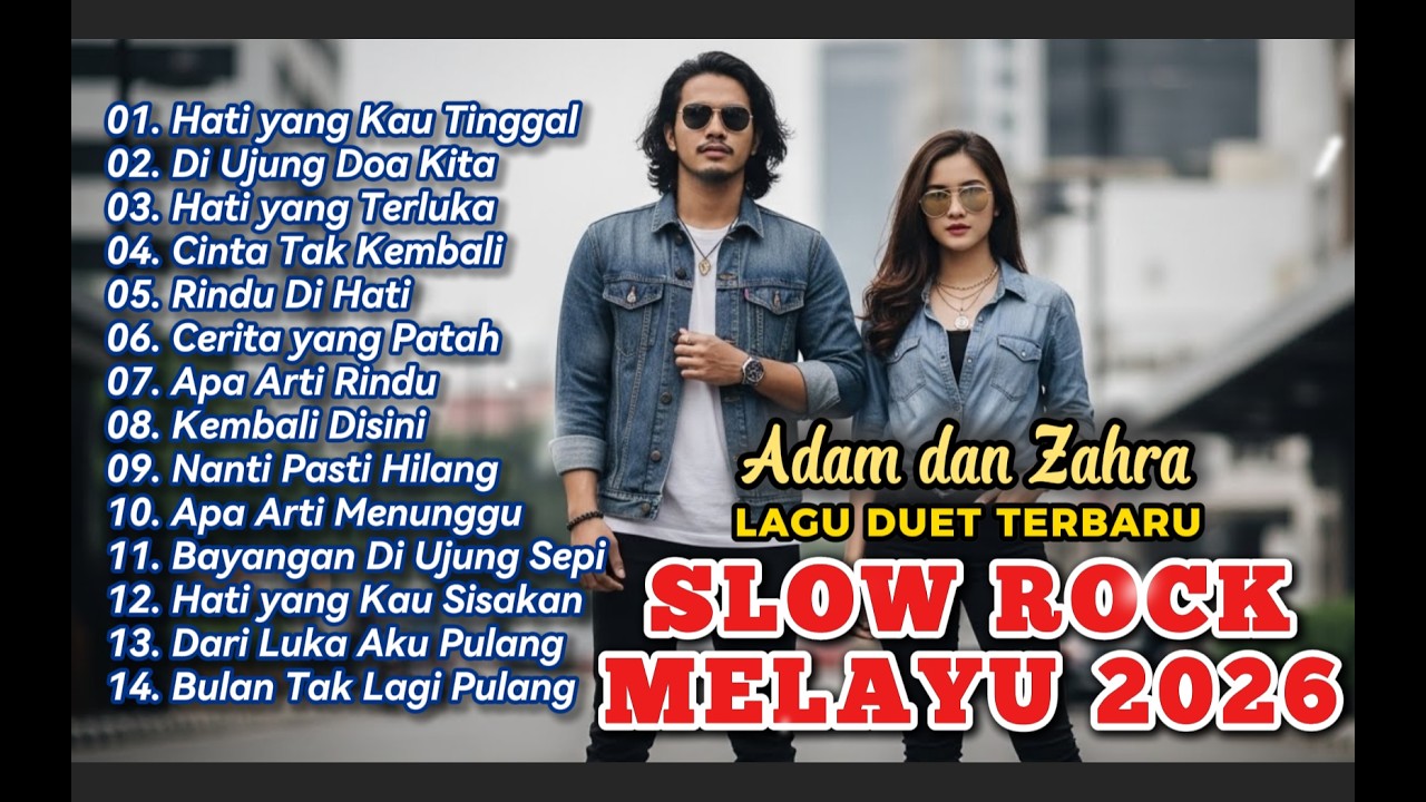 LAGU SLOW ROCK MELAYU TERBARU 2026 / Paling Sedih Menyayat Hati/Slow Melayu/🎶Hati Yg Kau Tinggal
