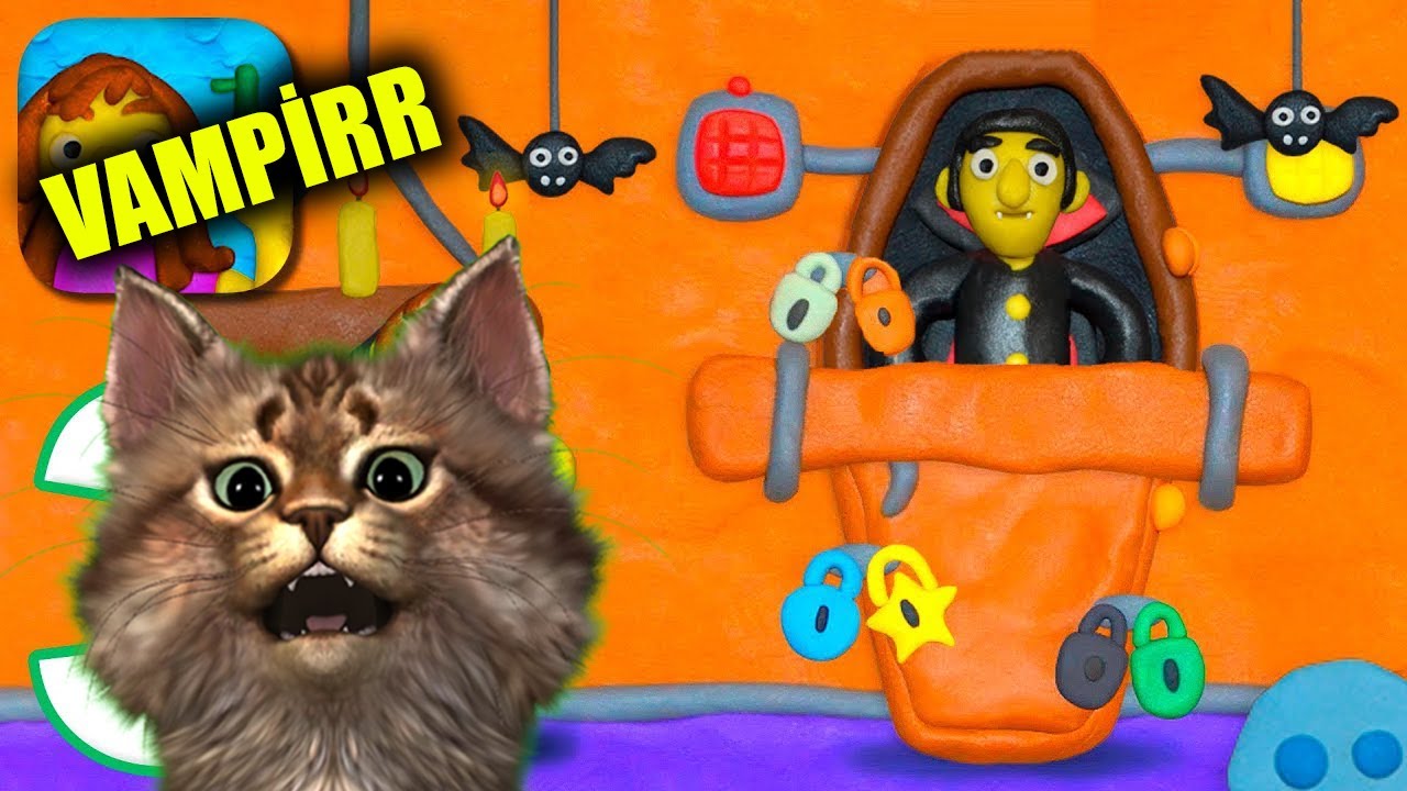 HAMUR ADAMLAR BİZİ YİYCEK 😱😱😱 - 12 LOCKS Plasticine room